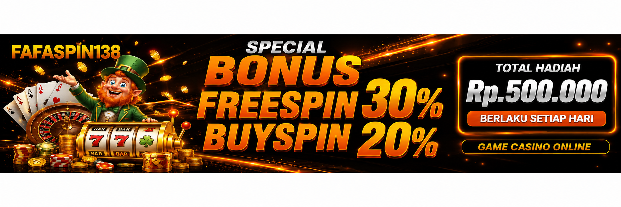 BONUS FREESPIN UP TO 50%